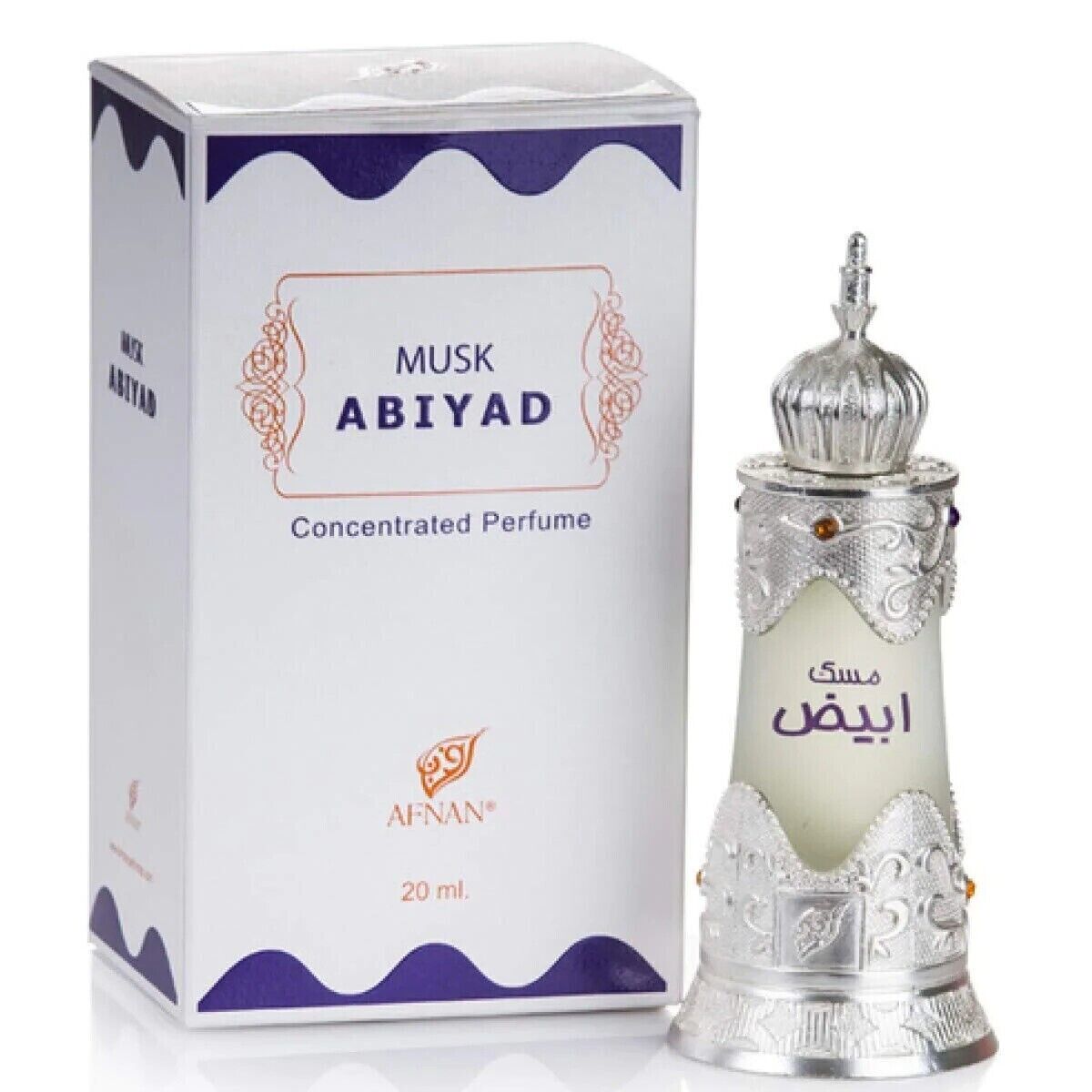 AFNAN MUSK ABIYAD ACEITE PERFUME CONCENTRADO 20 ML