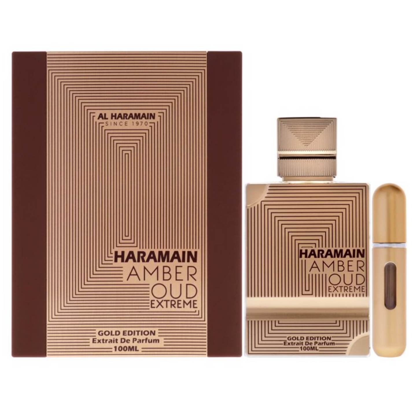 AL HARAMAIN HARAMAIN AMBER OUD EXTREMEGOLD EDITION EXTRAIT DE PARFUM 3.33 FL OZ