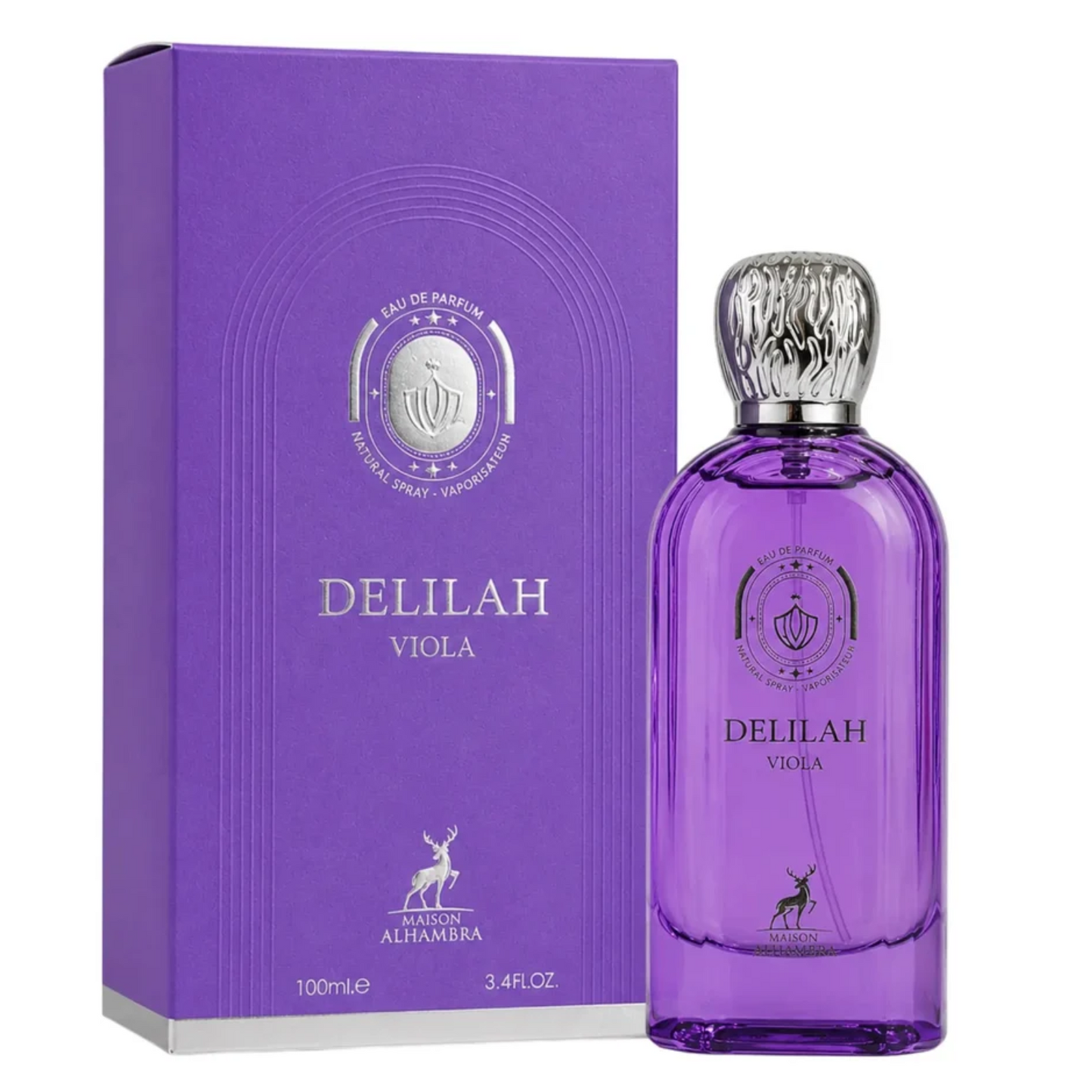 MAISON ALHAMBRA DELILAH VIOLA EDP SPRAY 3.4 FL OZ