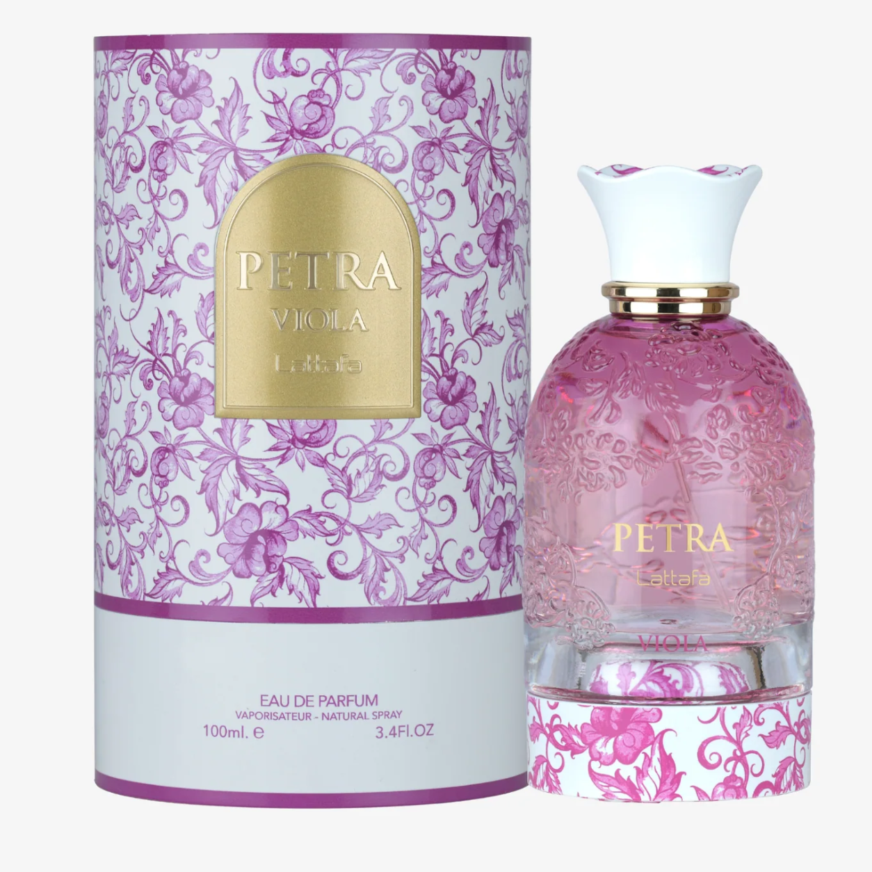 Lattafa Petra Viola EDP Spray 3.4 FL OZ