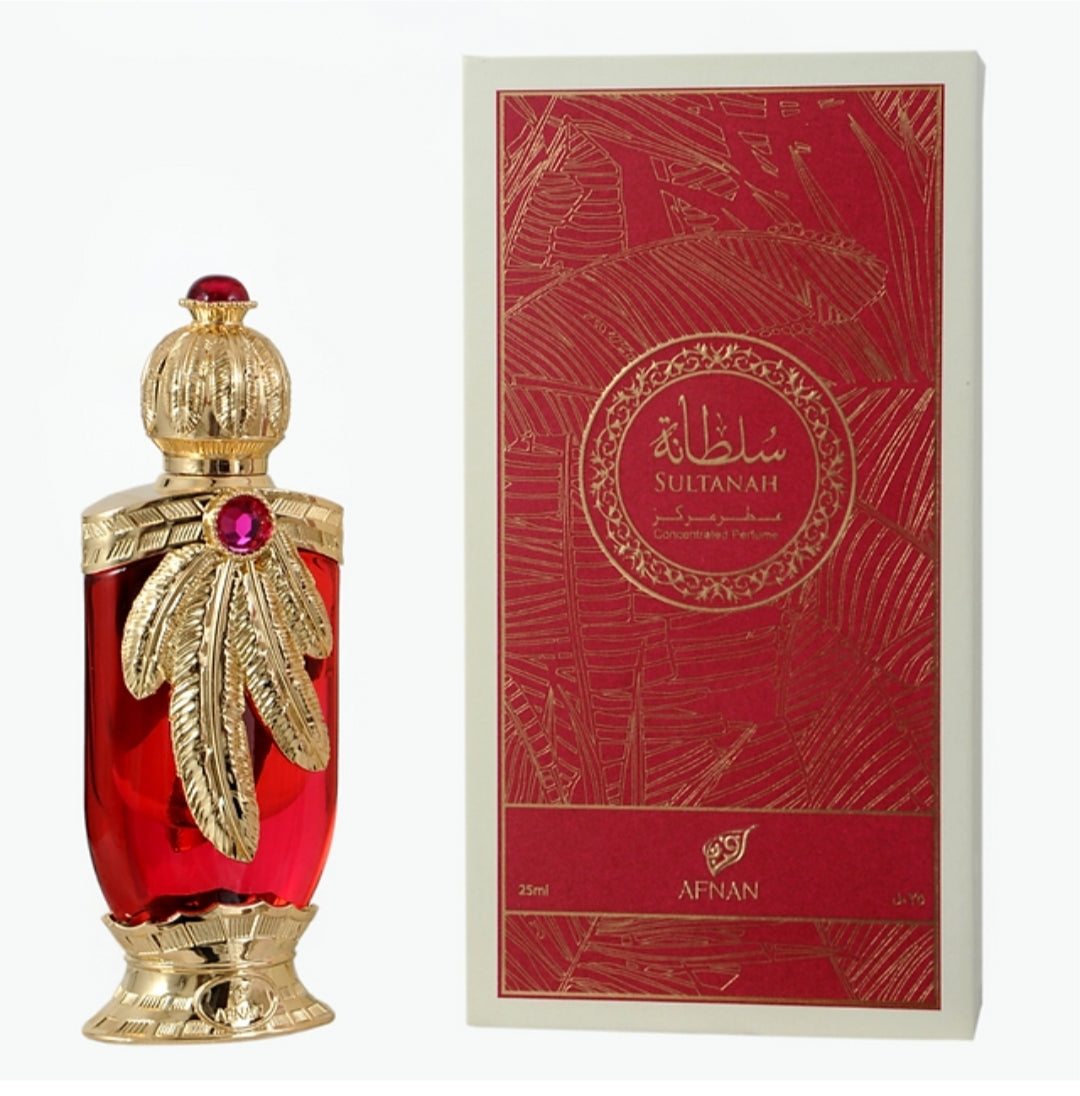 ACEITE PERFUME CONCENTRADO SULTANAH 25 ML
