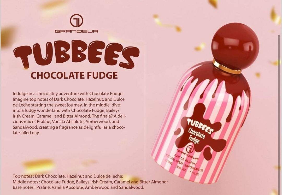 GRANDEUR TUBBEES CHOCOLATE FUDGE 1.7 FL OZ