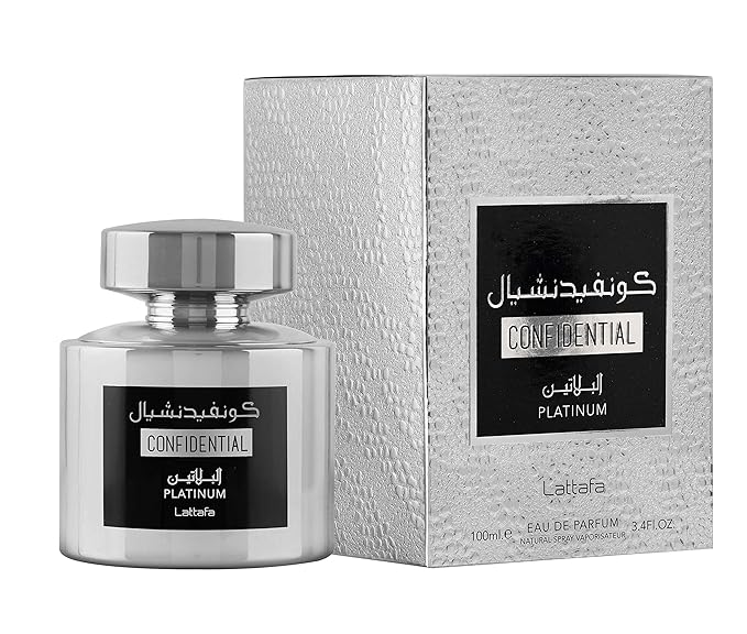 LATTAFA CONFIDENTIAL PLATINUM 3.4 FL OZ