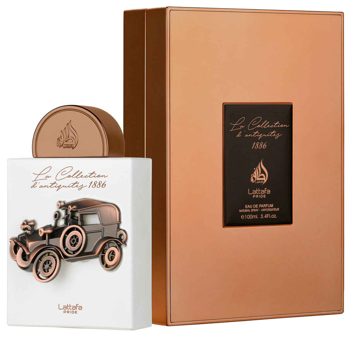 LATTAFA LA COLLECTION D'ANTIQUITES 1886 EDP 3.4 FL OZ