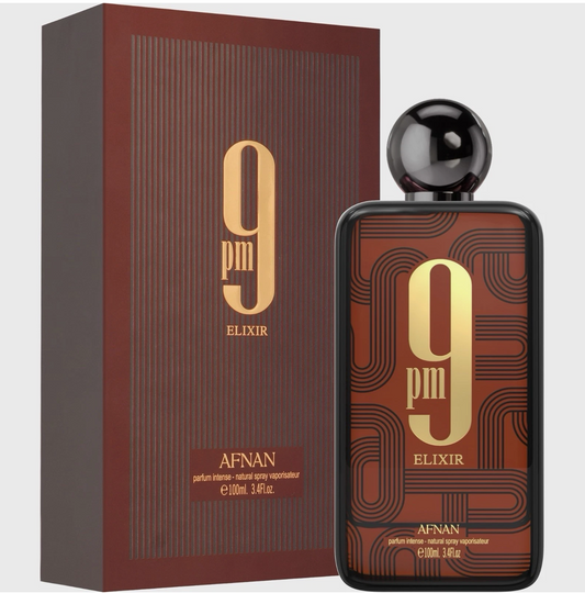 AFNAN 9PM ELIXIR EDP SPRAY 3.4FL.OZ
