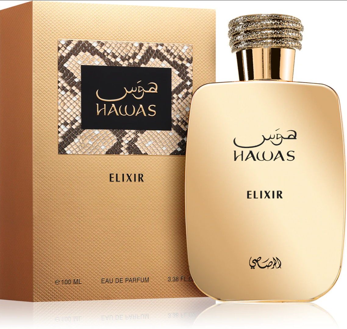 RASASI HAWAS ELIXIR EDP SPRAY 3.38 FL OZ