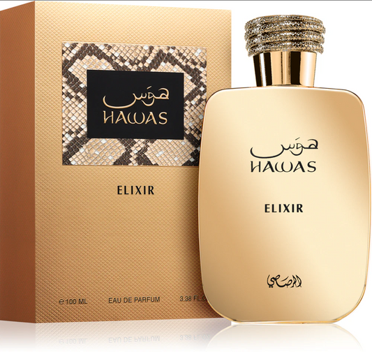 RASASI HAWAS ELIXIR EDP SPRAY 3.38 FL OZ