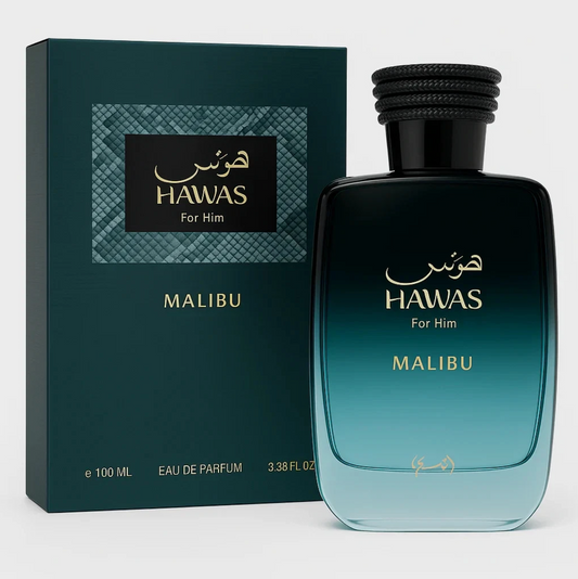 RASASI HAWAS MALIBU FOR HIM EDP SPRAY 3.38 FL OZ