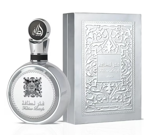 LATTAFA FAKHAR PLATIN EDP SPRAY 3.4 FL OZ