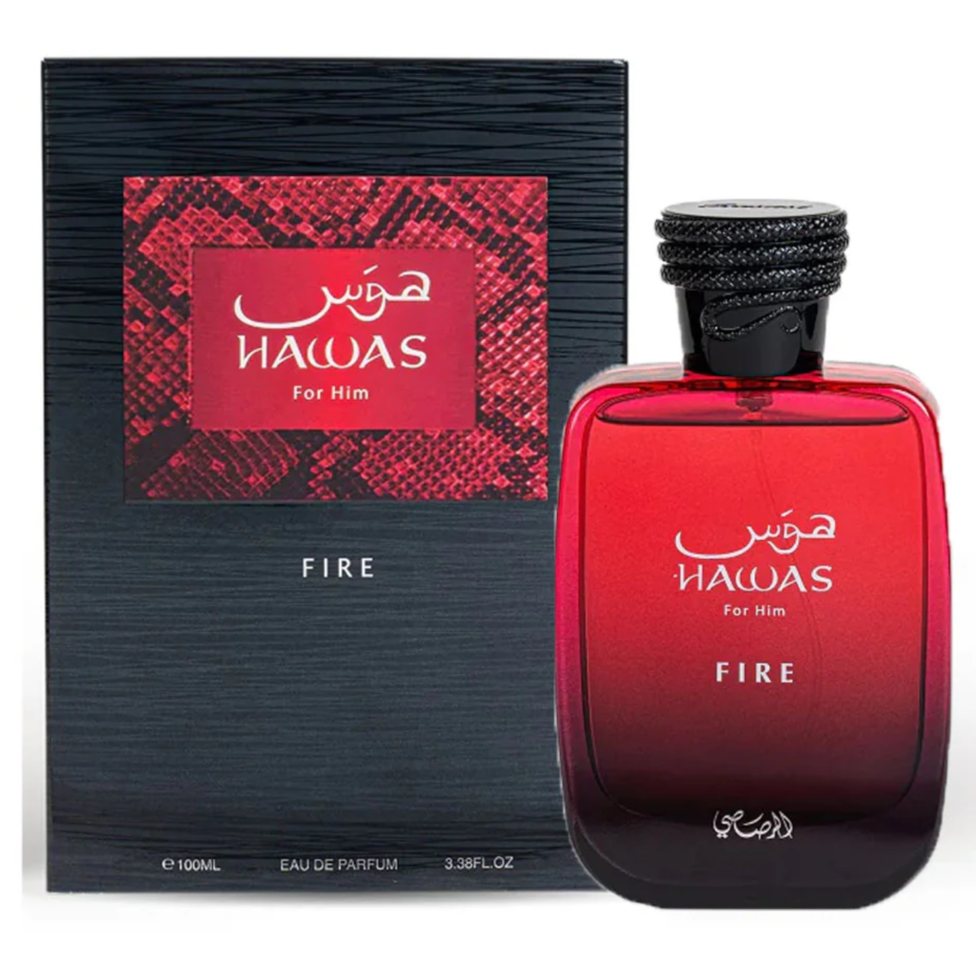 RASASI HAWAS FIRE FOR HIM EDP SPRAY 3.38 FL OZ