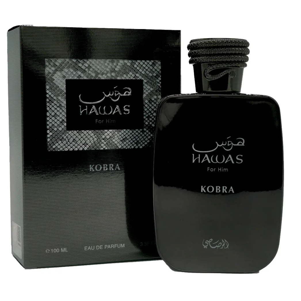 RASASI HAWAS KOBRA FOR HIM EDP SPRAY 3.38 FL OZ