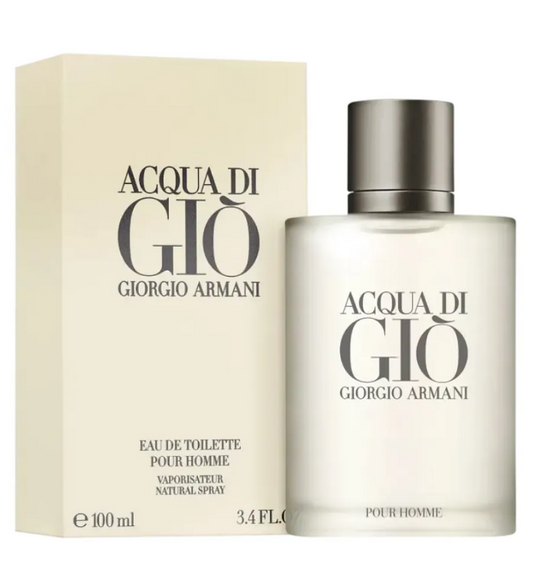ARMANI ACQUA DI GIO POUR HOMME EDT REFILLABLE SPRAY 3.4 FL OZ