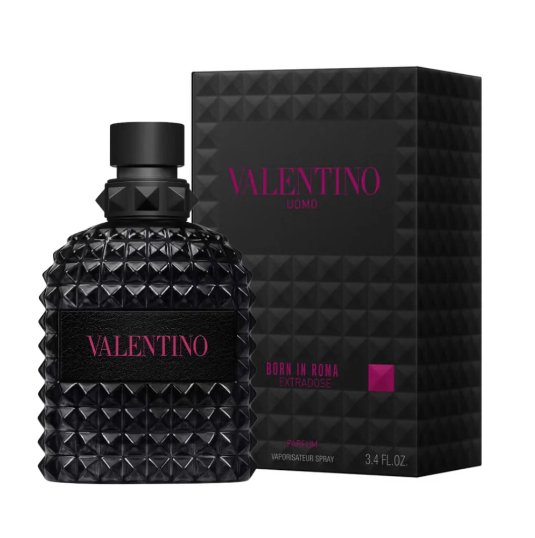 VALENTINO UOMO BORN IN ROMA EXTRADOSE PARFUM SPRAY 3.4 FL OZ