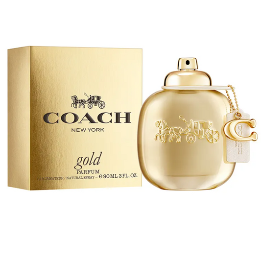 COACH NEW YORK GOLD PARFUM SPRAY 3.0 FL OZ