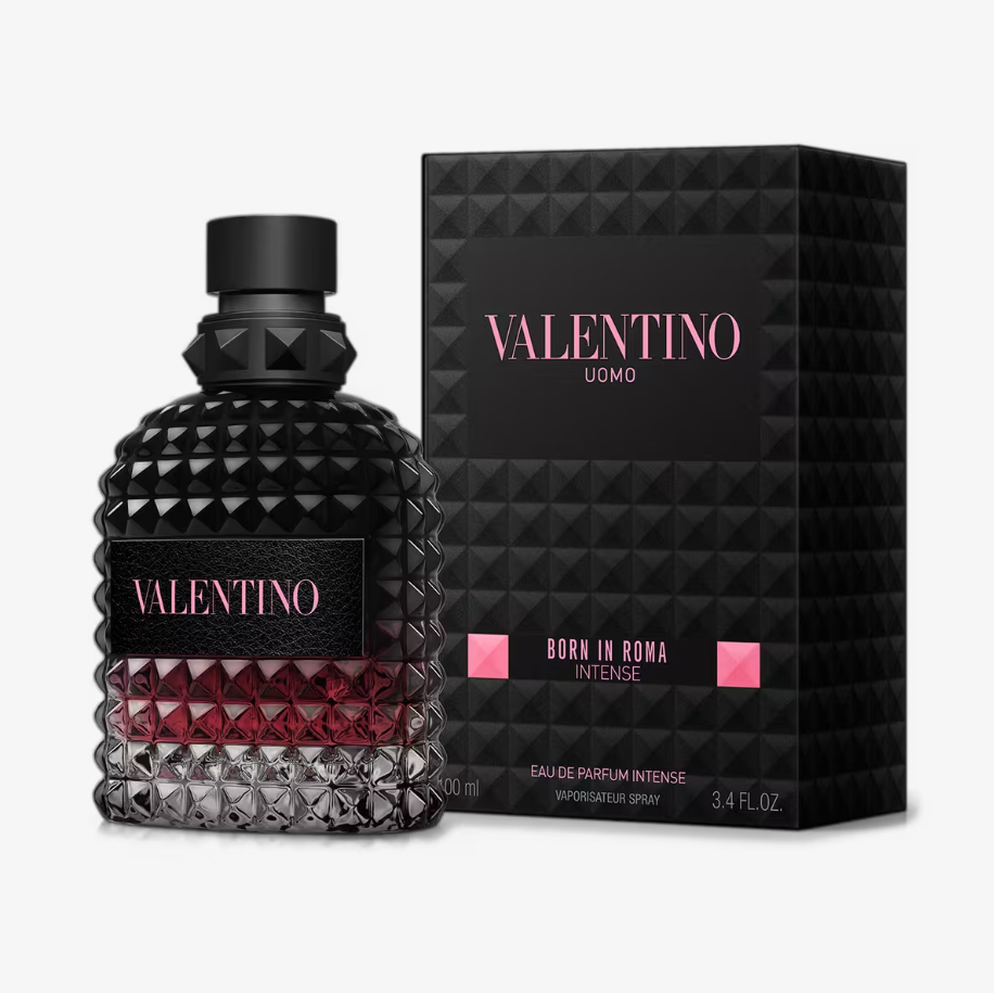 VALENTINO UOMO BORN IN ROMA INTENSE EDP SPRAY 3.4 FL OZ