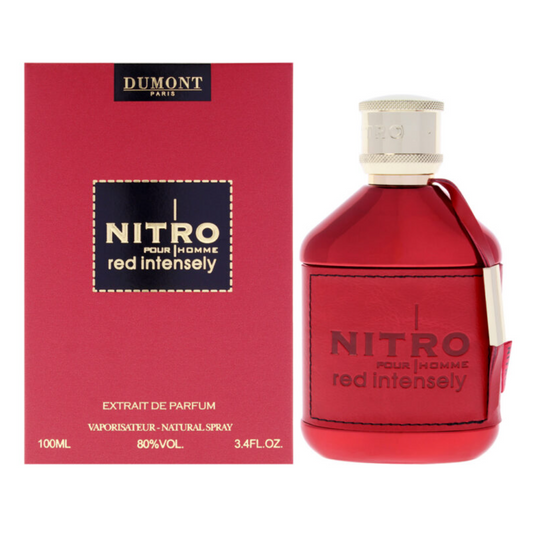 DUMONT PARIS NITRO POUR HOMME RED INTENSELY EXTRAIT DE PARFUM SPRAY 3.4 FL OZ