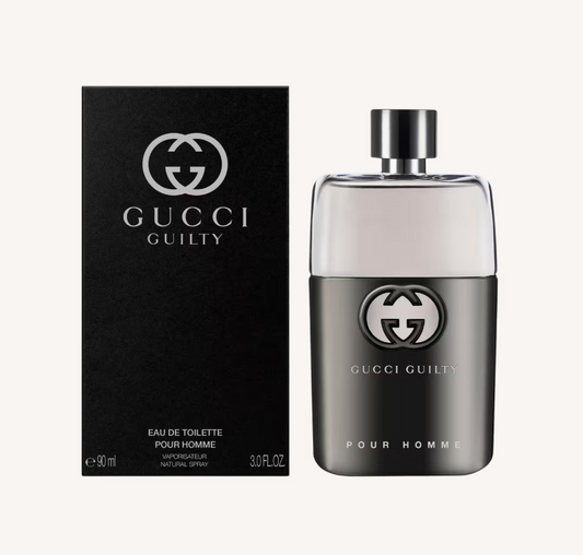 GUCCI GUILTY POUR HOMME EDT SPRAY 3.0 FL OZ