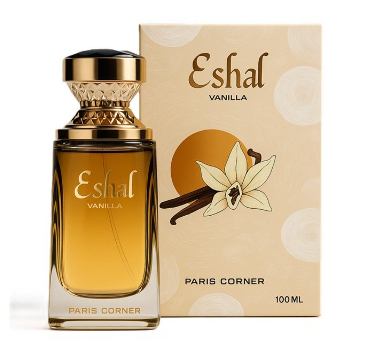 PARIS CORNER ESHAL VANILLA EDP SPRAY 3.4 FL OZ