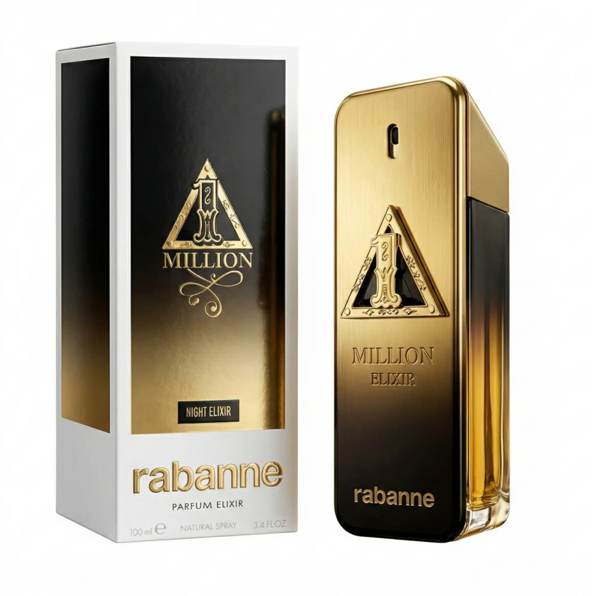 PACO RABANNE 1 MILLION NIGHT ELIXIR PARFUM SPRAY 3.4 FL OZ