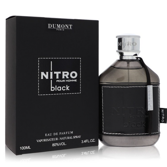 DUMONT NITRO BLACK POUR HOMME EDP SPRAY 3.4 FL OZ