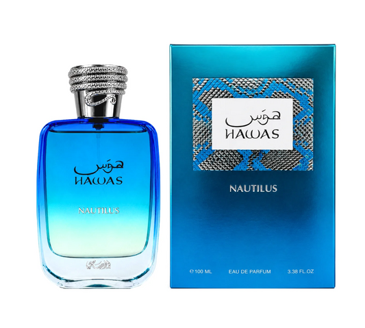 Rasasi Hawas Nautilus EDP Spray 3.38 FL OZ