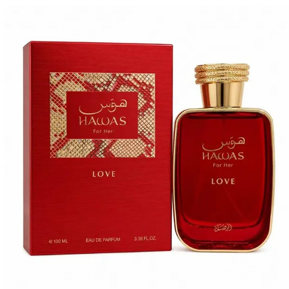 Rasasi Hawas For Her Love EDP Spray 3.38 FL OZ
