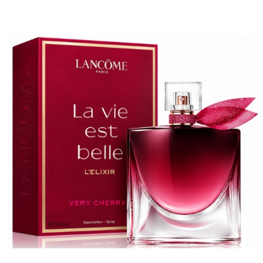 Lancome La Vie Est Belle l'Elixir Very Cherry L'Eau de Parfum Sensuelle 3.4 FL OZ