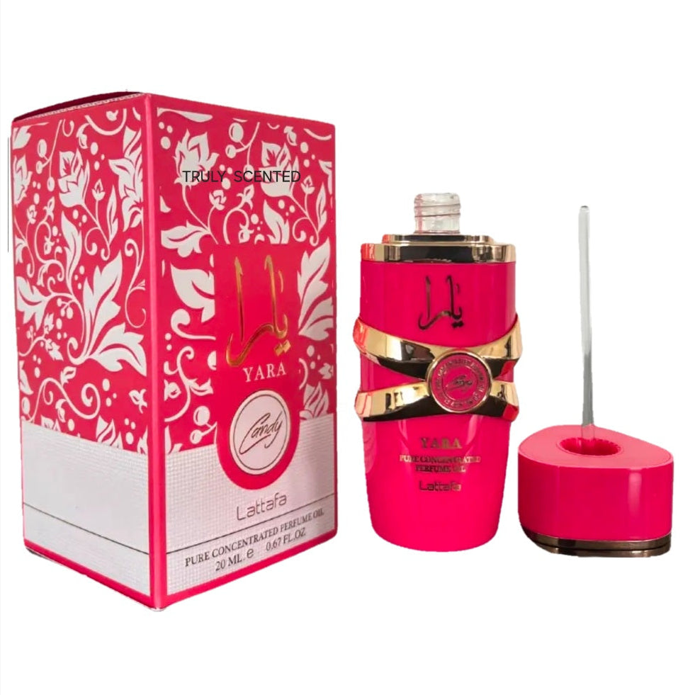 LATTAFA YARA CANDY CONCENTRATED PERFUME OIL 0.67 FL OZ