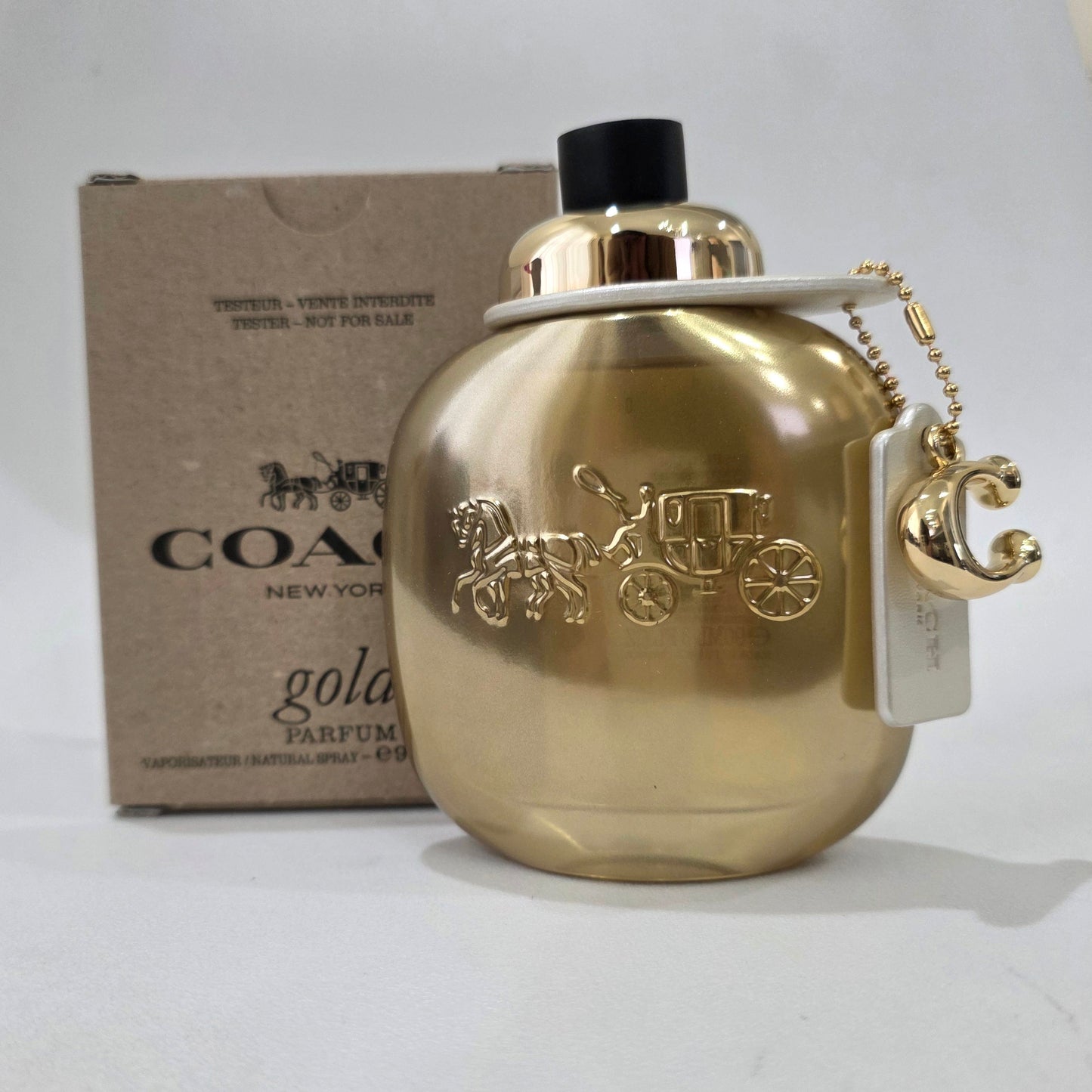 COACH NEW YORK GOLD PARFUM SPRAY 3.0 FL OZ